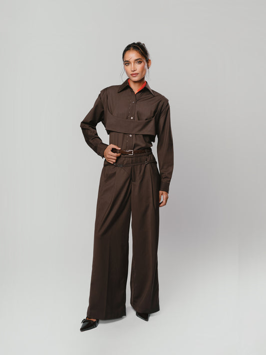 Inverted Tailored Trousers