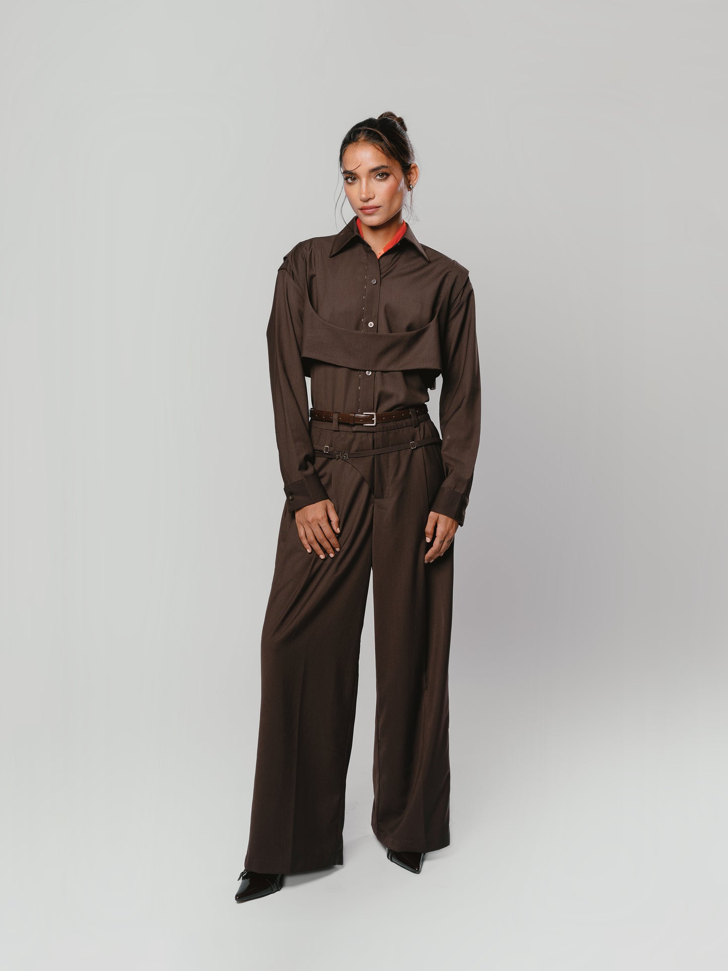 Inverted  Formal Shirt