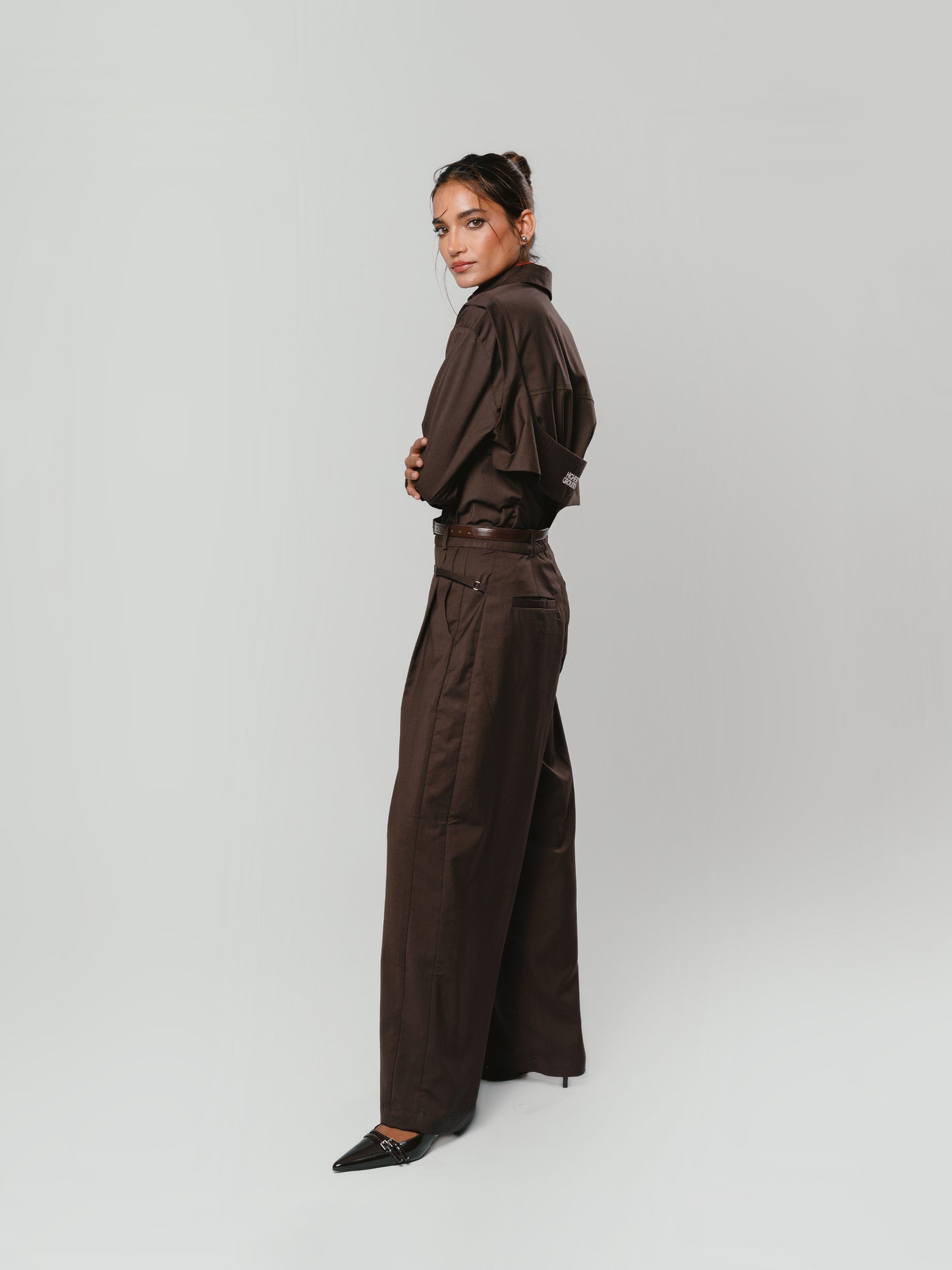 Inverted Tailored Trousers