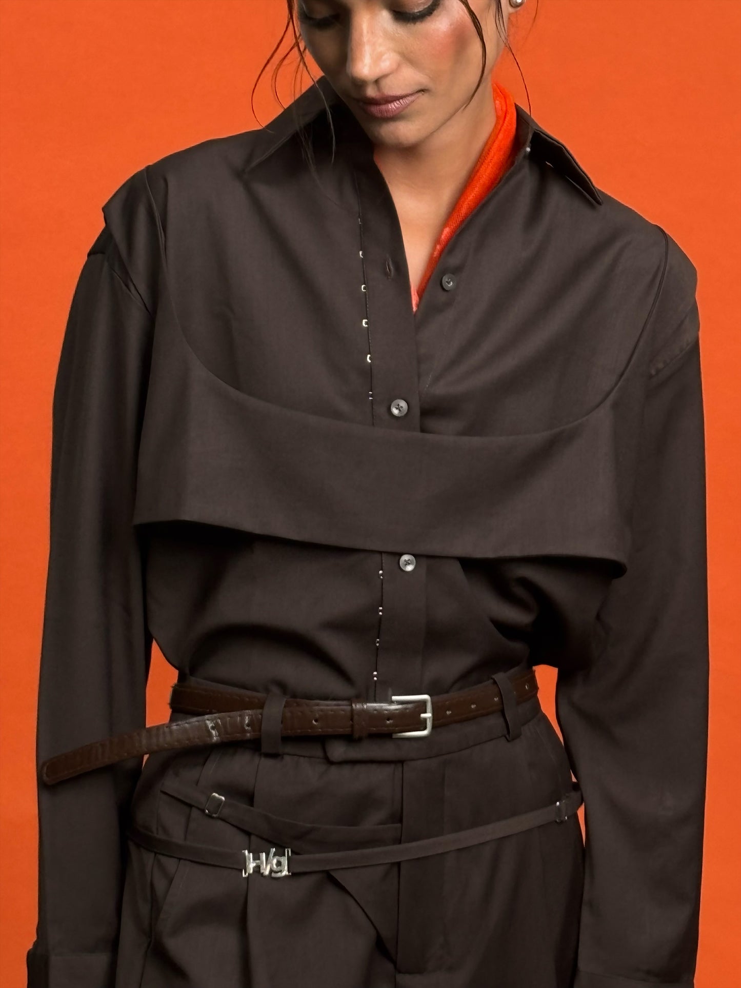 Inverted  Formal Shirt
