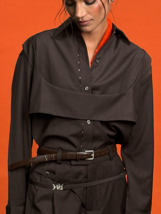 Inverted  Formal Shirt